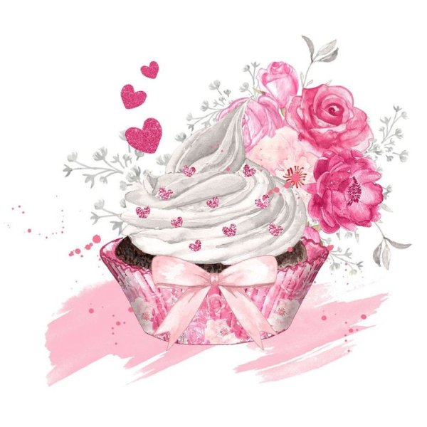 Бабочки нежно розовые