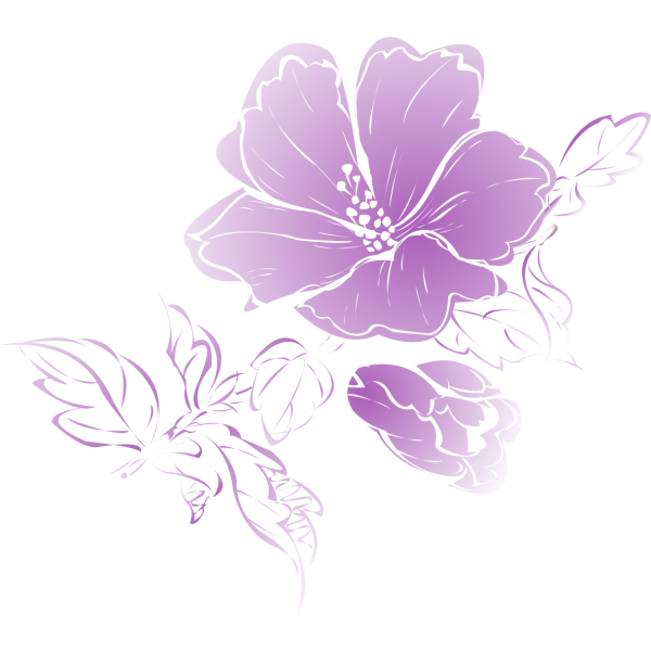 Акварельные цветы рамка