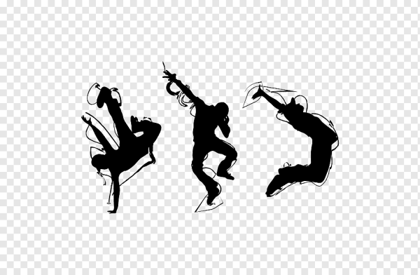Силуэт танцы хип хоп