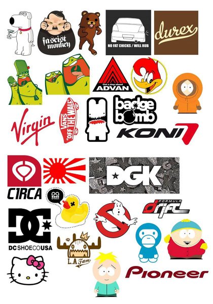 Популярные наклейки