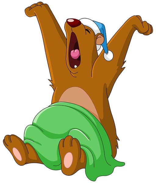 Медвежонок проснулся