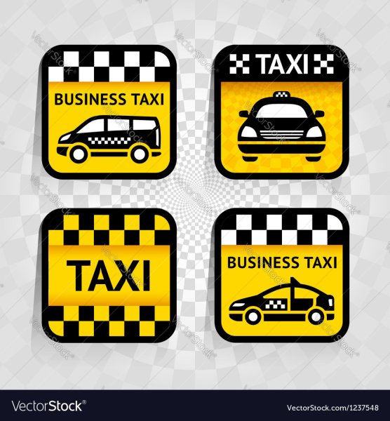 Прикольные наклейки такси на авто