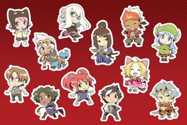 Анимешные наклейки