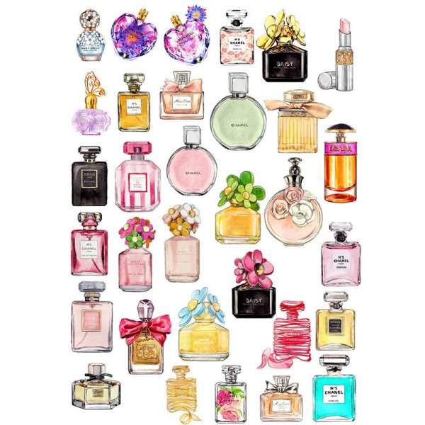 Парфюмерия Стикеры