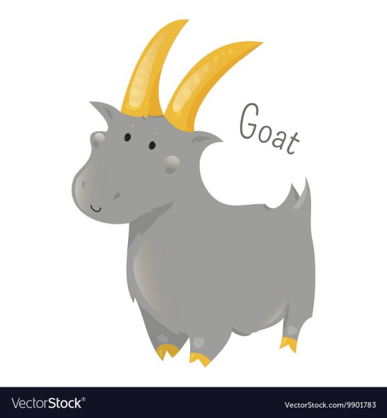 Стикер коза