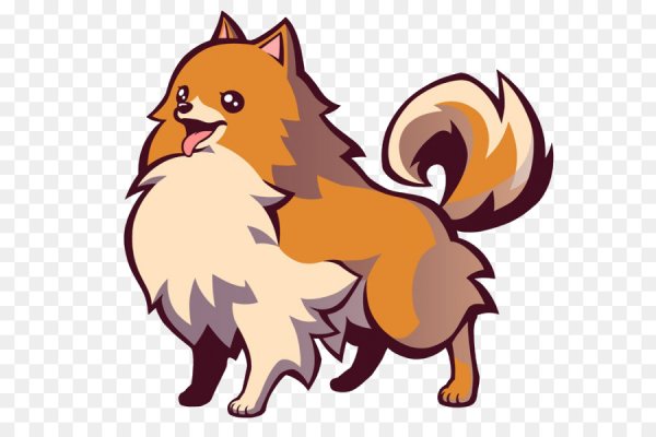 Шпиц трафарет