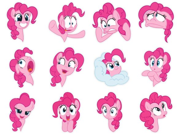 Пинки Пай Стикеры