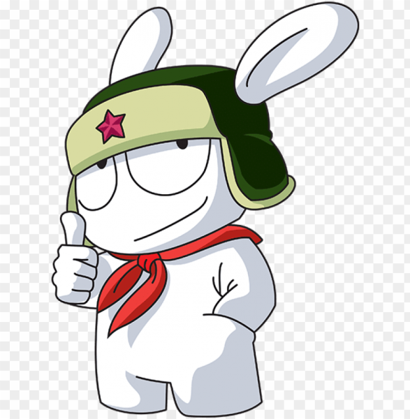 Маскот Xiaomi заяц