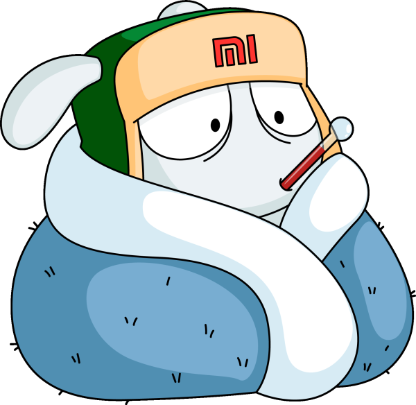 Заяц Сяоми Стикеры