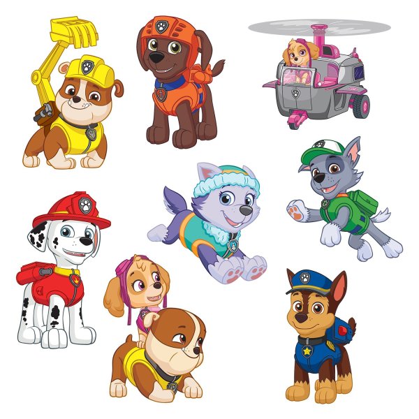 Щенячий патруль печать цветная