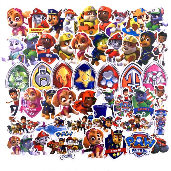 Наклейки Щенячий патруль