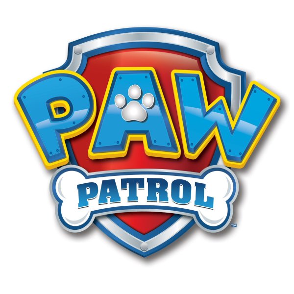 Эмблема Щенячий патруль на белом фоне