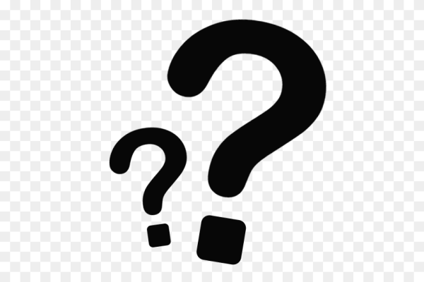 Вопрос без фона