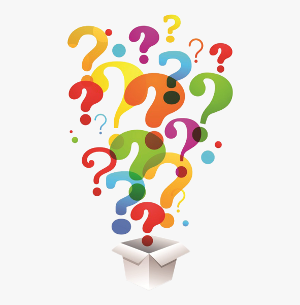 Знак вопроса необычный