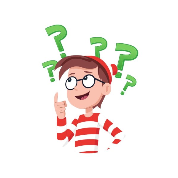 Анимация человек с вопросом