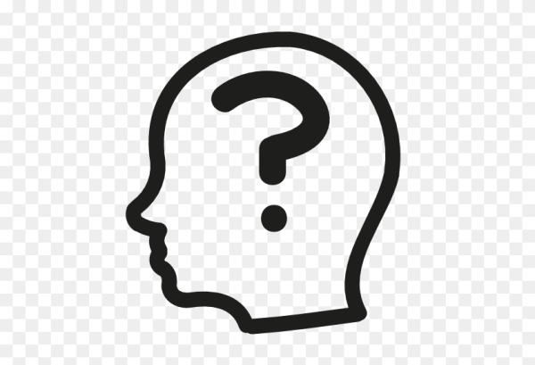 Голова с вопросительным знаком