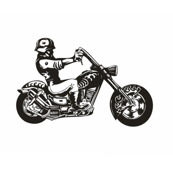 Мотоциклы с наклейками