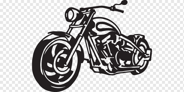 Мотоцикл Харлей Дэвидсон вектор