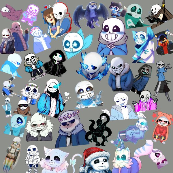 Санс андертейл милые