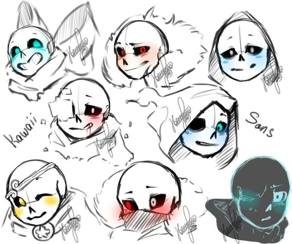 Наклейки Undertale