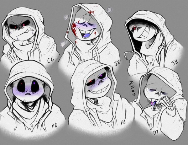 Спящий Санс Undertale