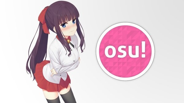 Девочка из аниме осу