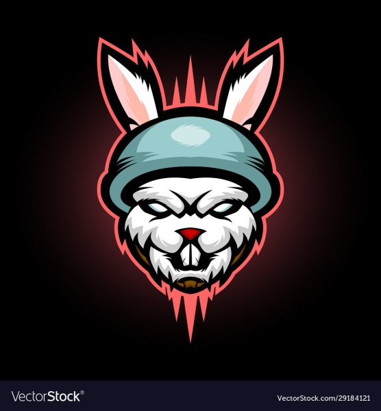 Кролик Маскот лого