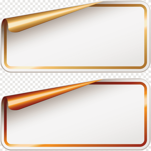 Рамка с загнутым уголком