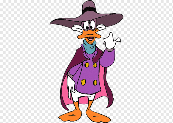 Черный плащ Darkwing Duck