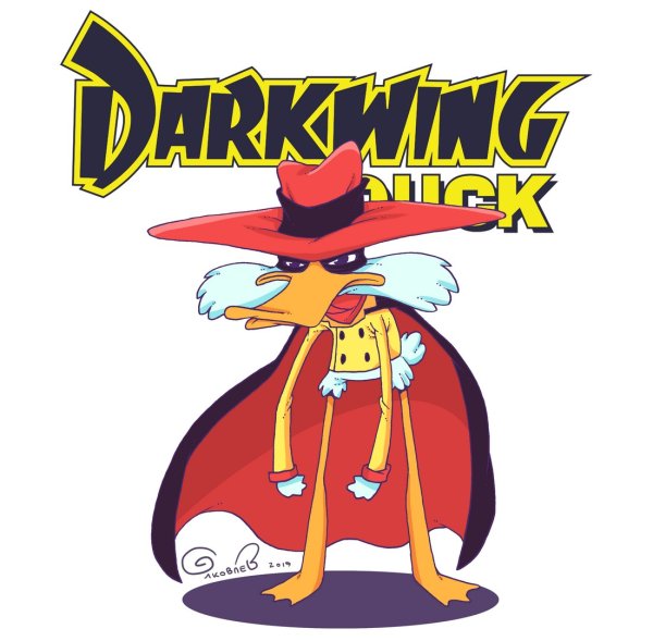 Черный плащ ГРОМОКРЯК