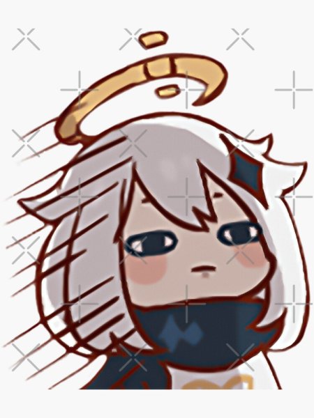 Стикеры для дискорда Геншин Импакт