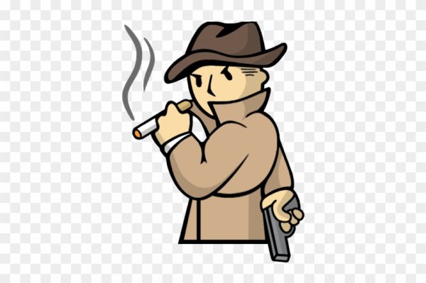 Грустный Vault boy