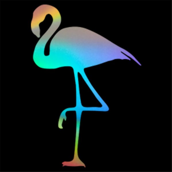 Стикеры телеграм Фламинго Эйо
