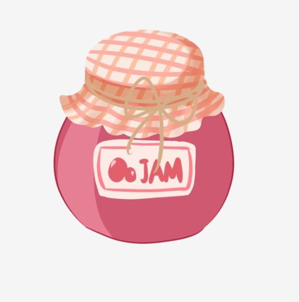 Баночка варенья вектор
