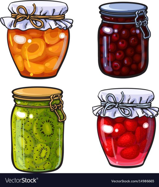 Этикетка на варенье круглая