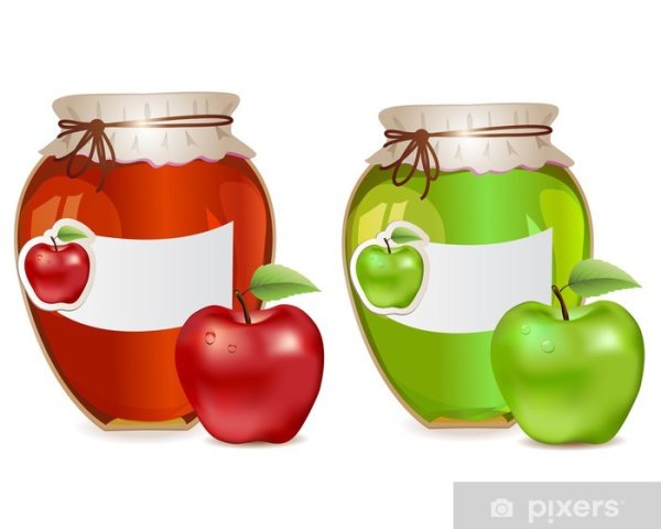 Рисование банка варенья