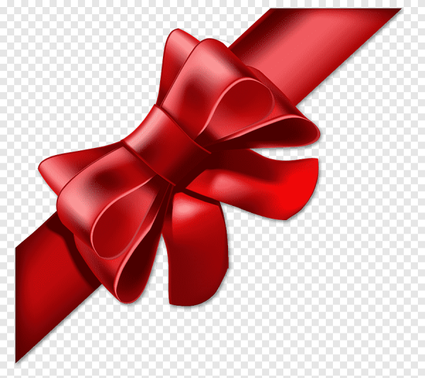 Подарочная лента с бантом