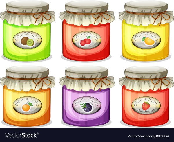 Наклейки на банки черника