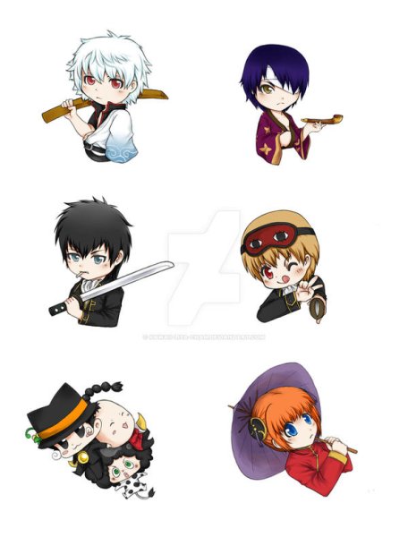 Gintama Стикеры