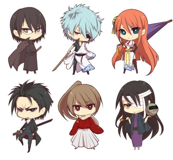 Аниме Гинтама логотипы