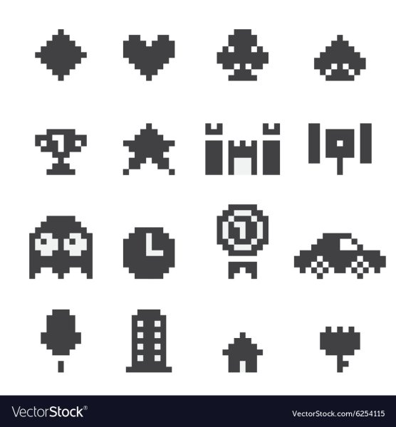 Пиксельные иконки