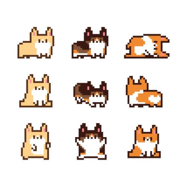 Пиксельные изображения маленькие