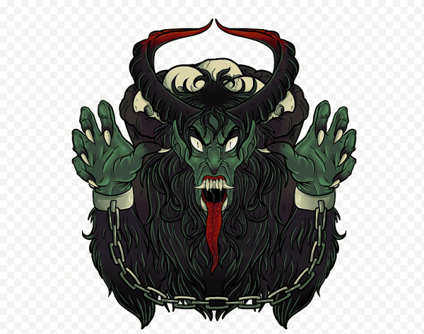 Крампус вектор