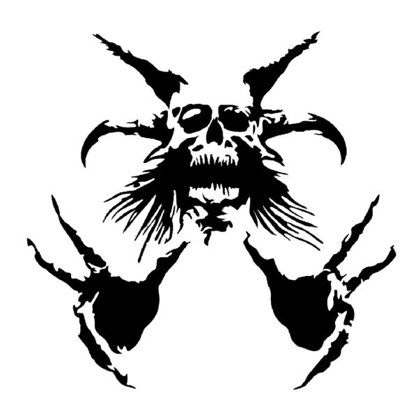 Сатана трафарет