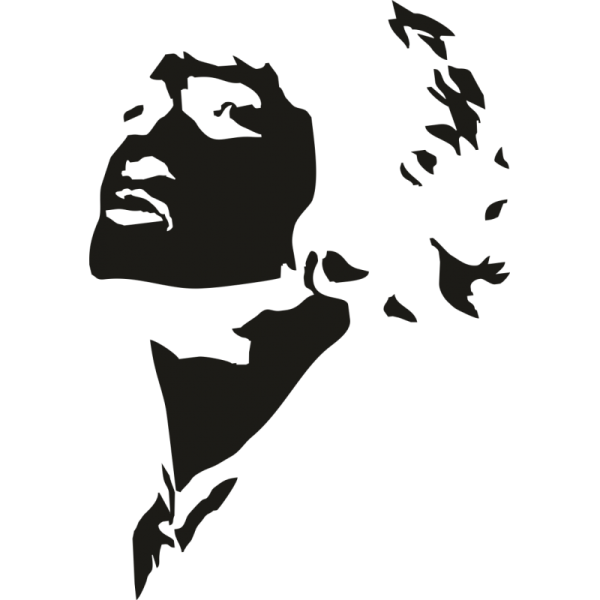 Виктор Цой трафарет