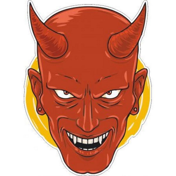 Стикер черт