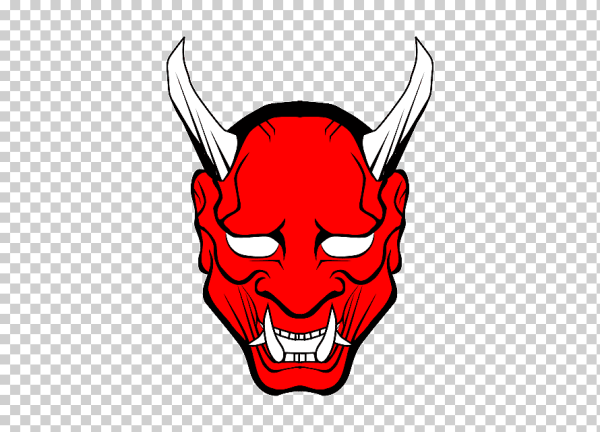 Демон стикер