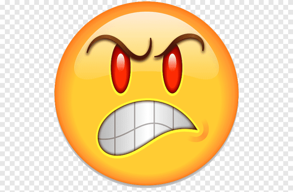 Смайлик злость