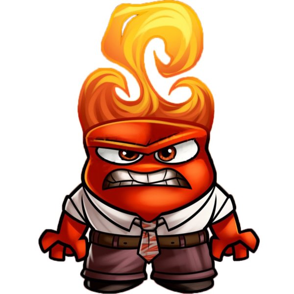 Злость мультяшная