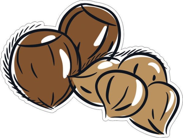 Этикетка для орешков